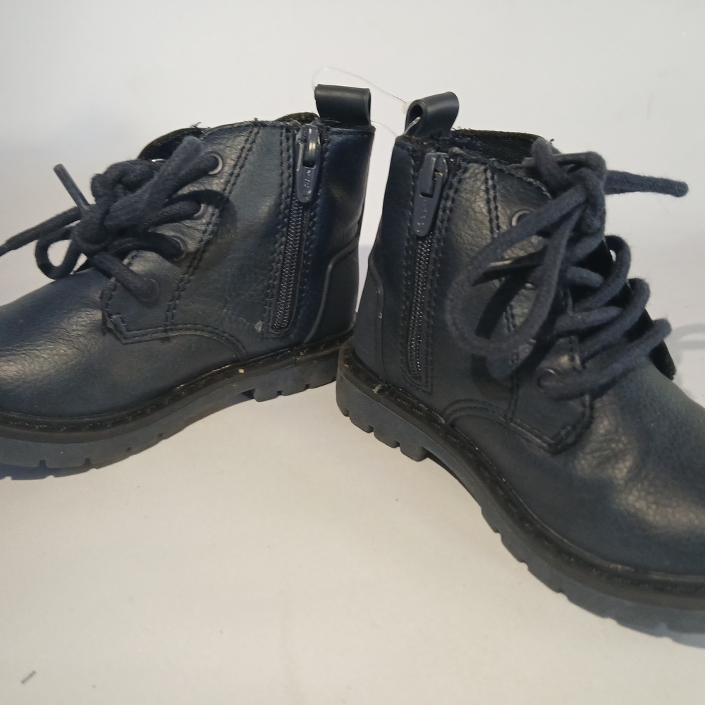 Kids Navy Boots